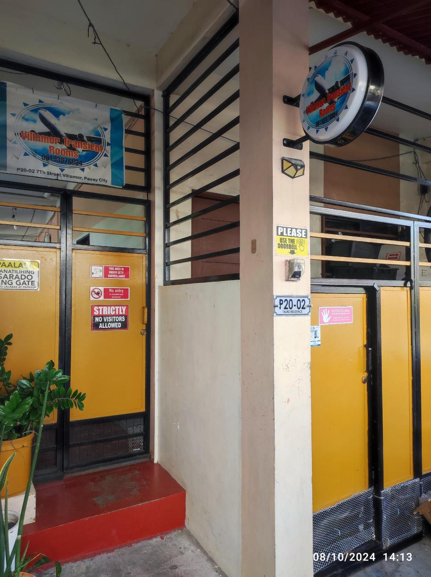 Airport Villamor Transient Rooms Маніла Екстер'єр фото